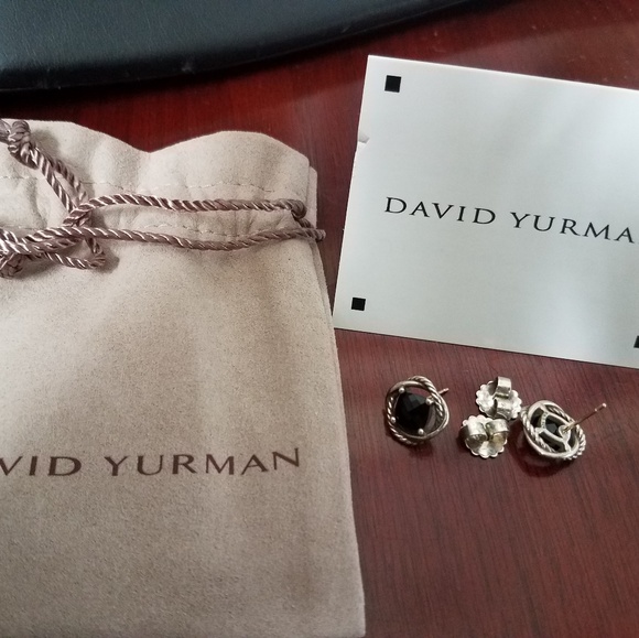 SOLD Authentic David Yurman infinity earrings - Picture 3 of 8